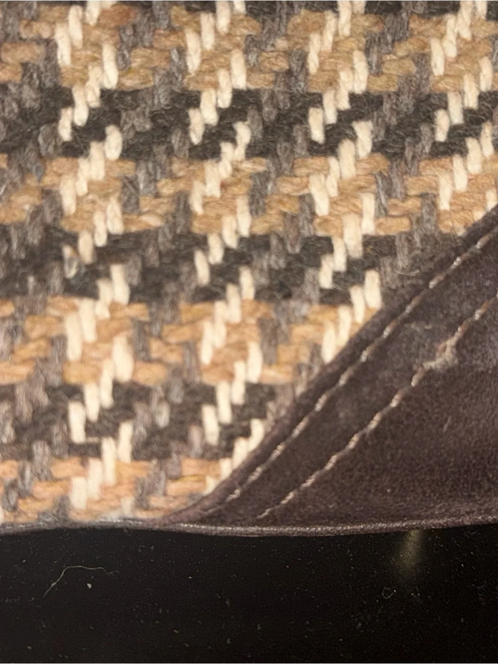 Coach satchel woven